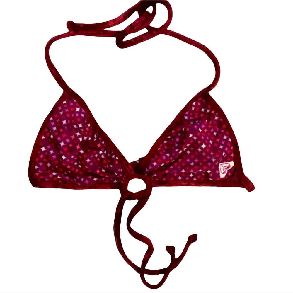 Roxy vintage 90s bikini top
